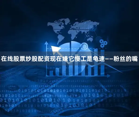 在线股票炒股配资现在嫌它慢工是龟速——粉丝的嘴