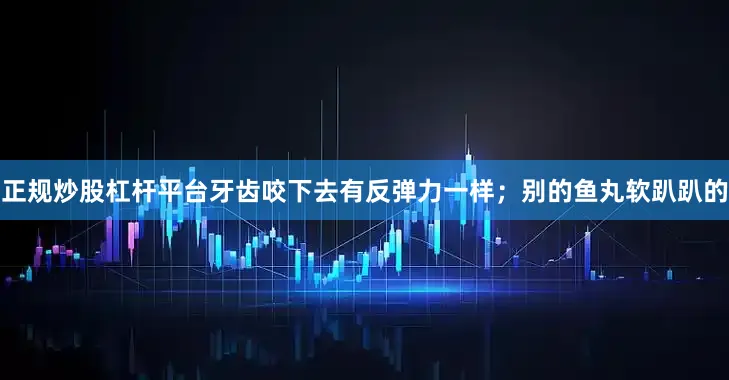 正规炒股杠杆平台牙齿咬下去有反弹力一样；别的鱼丸软趴趴的